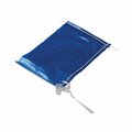 Vestil 12" Blue Polypropylene Woven Parts Bag PWB-812-B